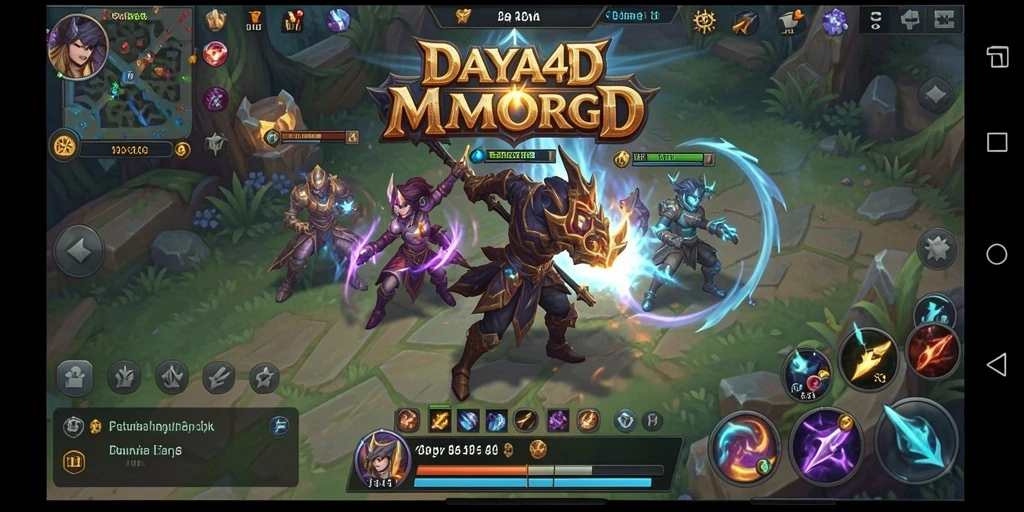 Gameplay seru di dunia fantasi DAYA4D
