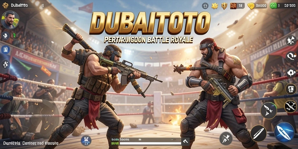 Tampilan gameplay yang seru dan mendebarkan di DUBAITOTO.