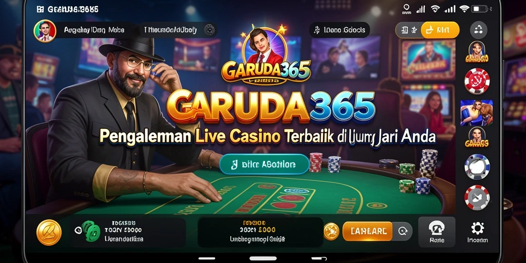 Gameplay Live Casino yang mendebarkan dan interaktif.