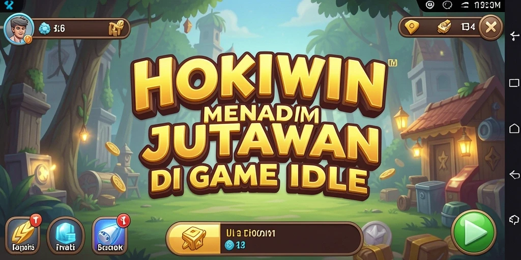 Tampilan menarik saat bermain HOKIWIN dengan mekanisme Idle.