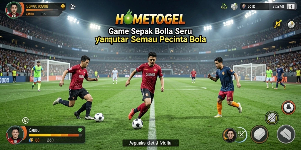 Screenshot gameplay HOMETOGEL yang menarik dan dinamis.