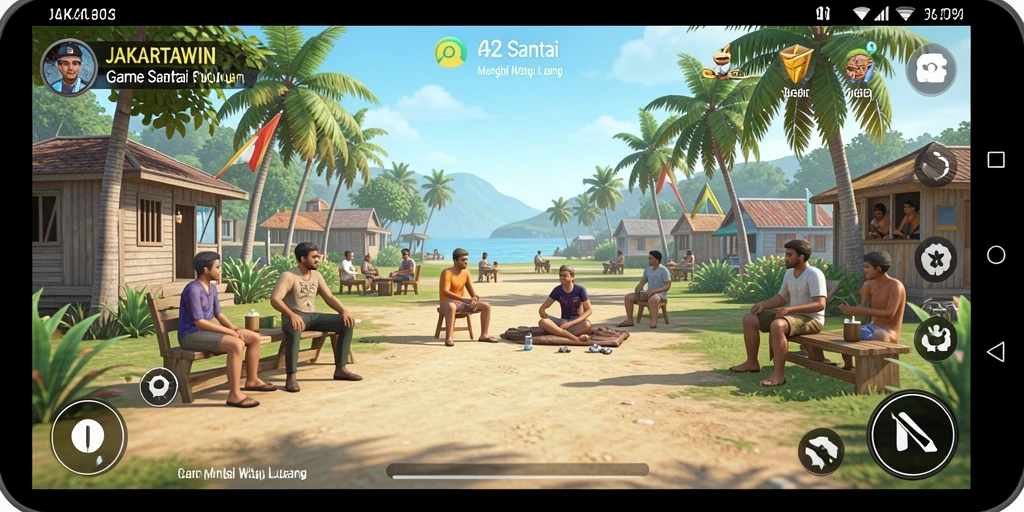 Screenshot gameplay JAKARTAWIN yang menampilkan keseruan bermain.