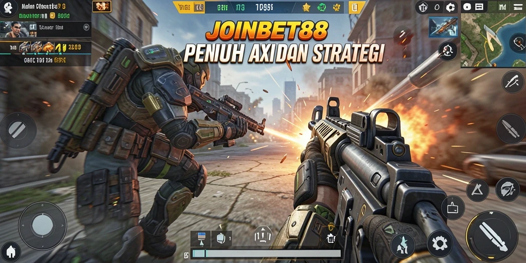 Tangkapan layar gameplay intens dari JOINBET88 dengan aksi menegangkan.