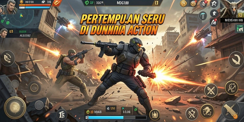 Screenshot MDG188 menampilkan aksi mendebarkan dalam permainan Action yang seru.