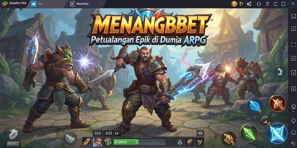 Screenshot gameplay menunjukkan pertarungan seru dan grafis menawan di MENANGBET.