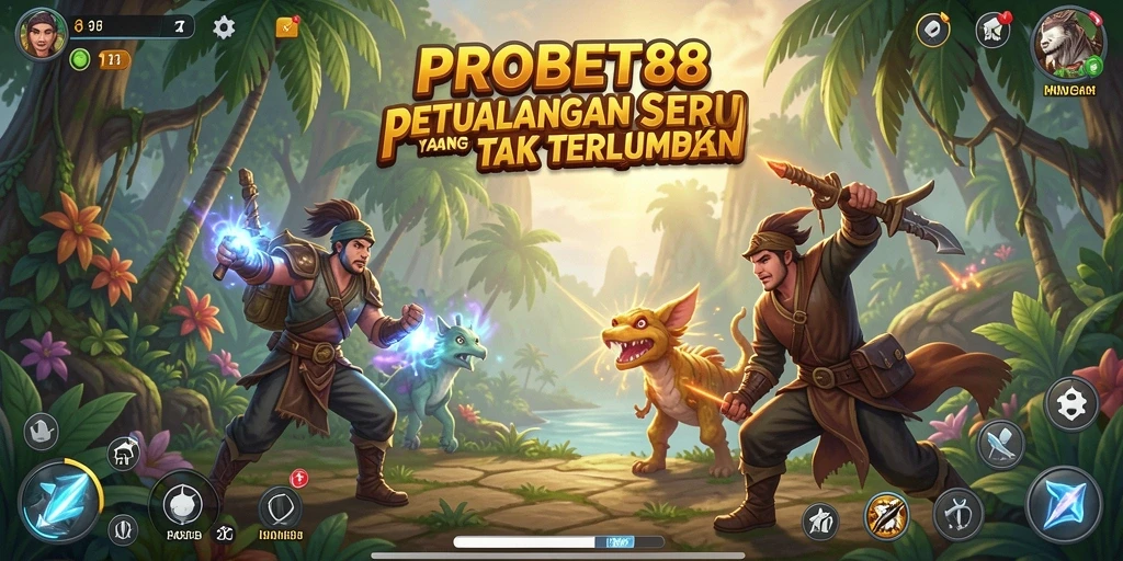 Tampilan gameplay <strong>PROBET88</strong> yang menakjubkan dan penuh aksi.