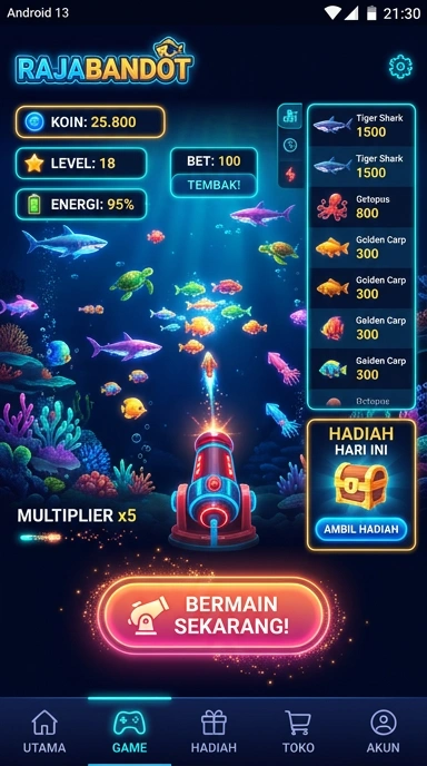 Screeenshot katalog aplikasi di rajabandot yang lengkap.
